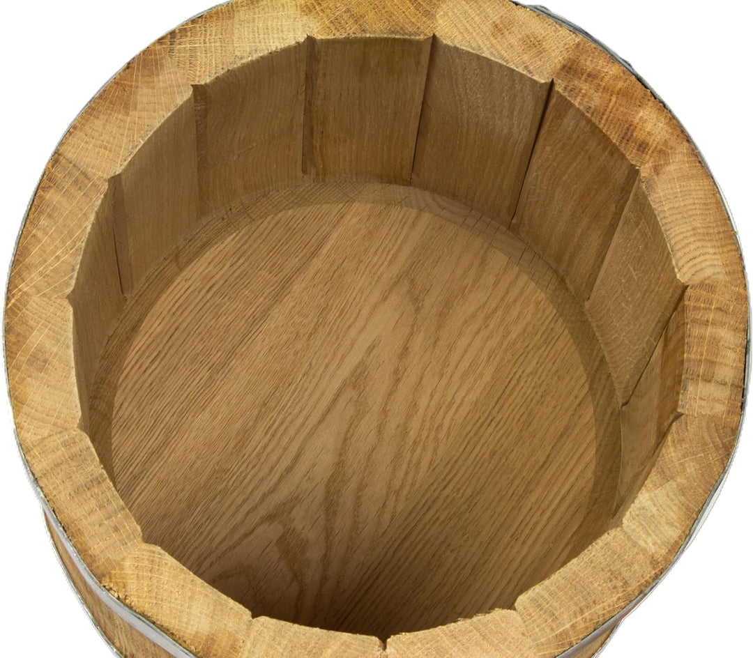 Sauerkrauttopf 30 L, Eiche, Gurkentopf, Einlegegefäss, Holzgefäss zum Einlegen für Gemüse, (Bottich)