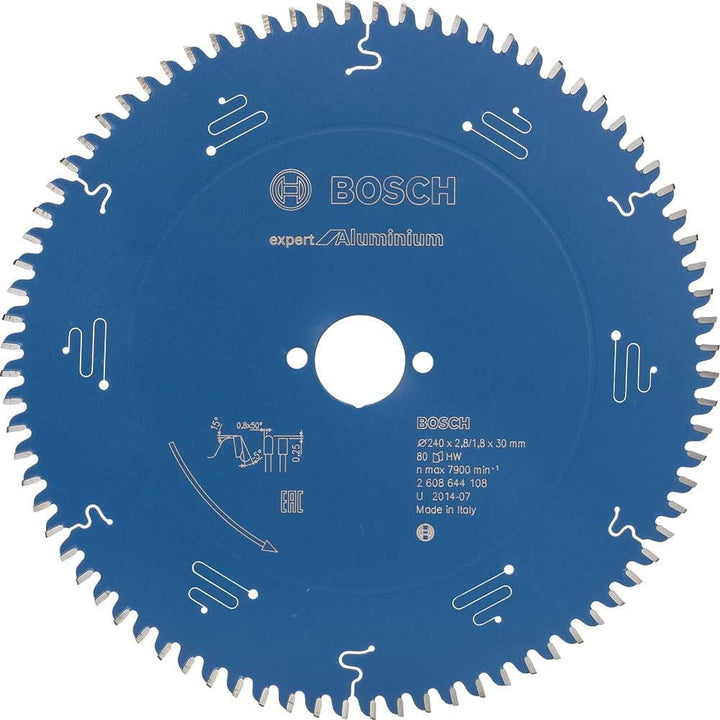Bosch Professional 1x Kreissägeblatt Expert for Aluminium (für Aluminium, Sägeblatt Ø 240 x 30 x 2,8