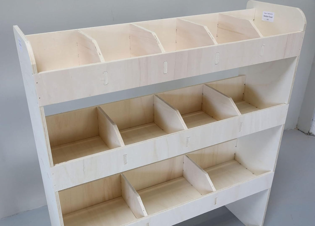 Vanify - Kompatibel mit Volkswagen Transporter T5 T6 L1 2003+ Fahrzeugeinrichtung Fahrzeugregale, Fa