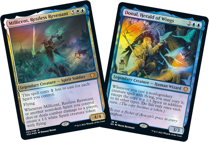 Magic: The Gathering Innistrad: Crimson Vow Commander Deck – Spirit Squadron (White-Blue) Weiss-blau