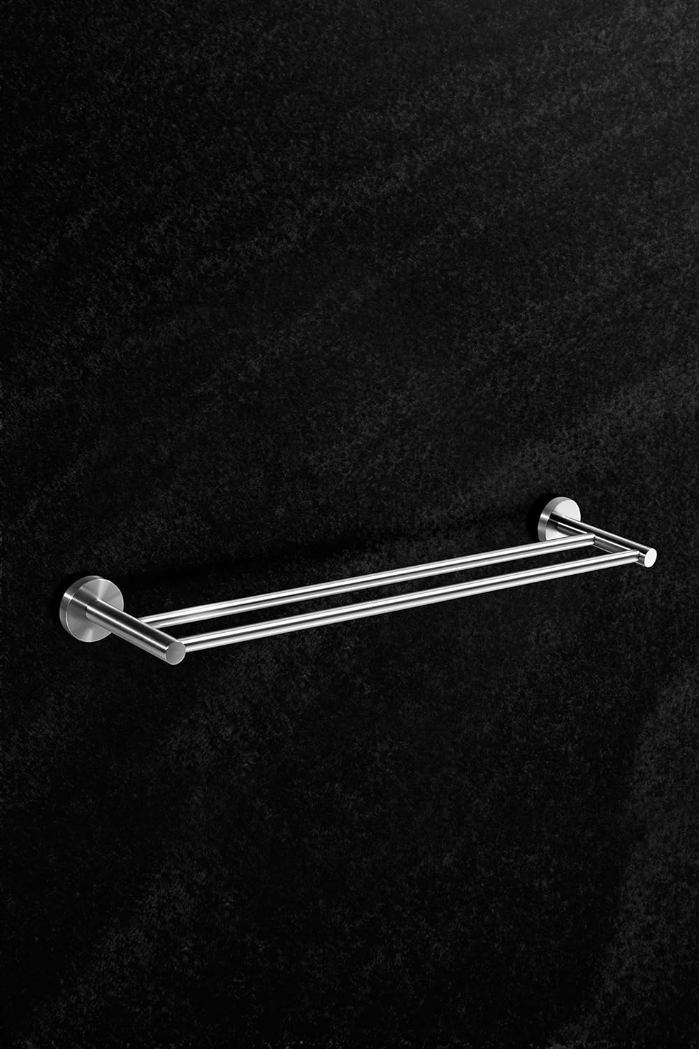 Ambrosya BZAAQ01 Handtuchhaken, Edelstahl (Gebürstet), Silber, Einheitsgroesse, Edelstahl