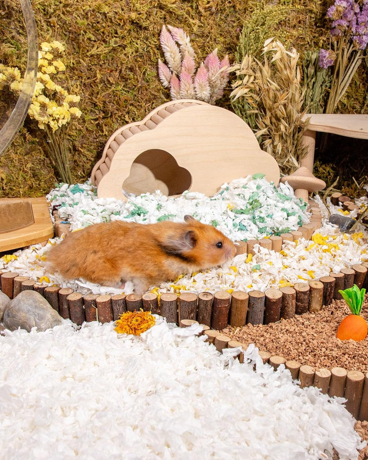 Niteangel Einstreu für Hamster, Zwerghamster, Gerbils, Mäuse, Degus, Ratten, Kaninchen, Hasen, Meers