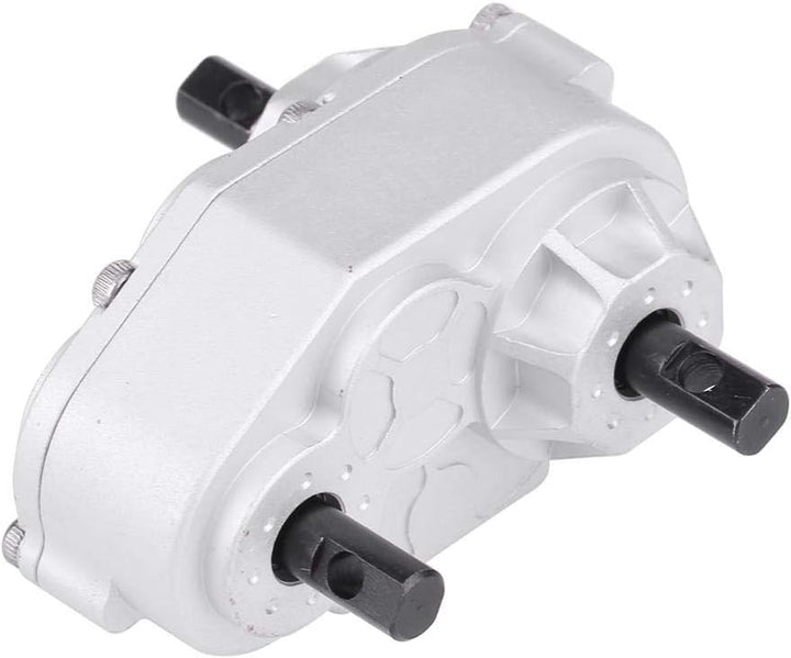 RC Crawler Transfer Case, Metall RC Car Transfer Case mit Schrauben für SCX10 / Gelande II D90 1/10