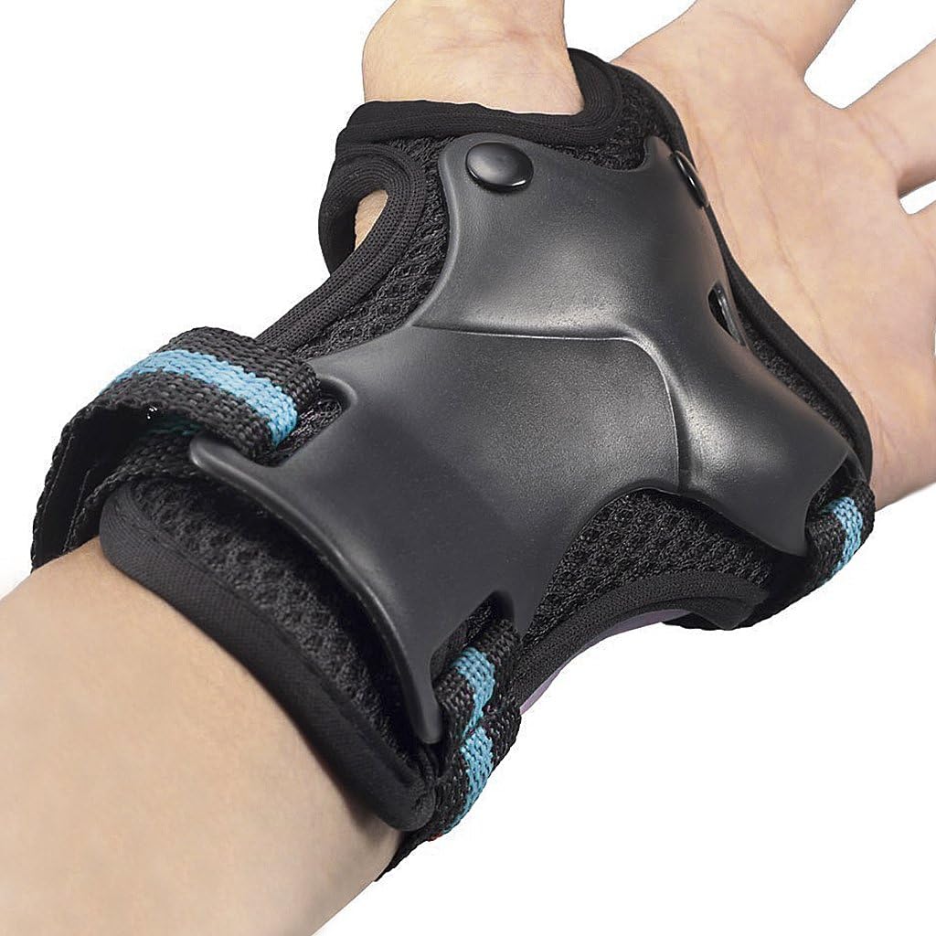Liying Neu Damen Herren Protektoren Set Schützer Set 6pcs Knieschoner Ellenbogenschützer Handgelenks