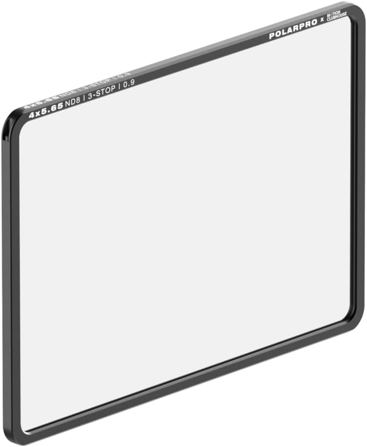 PolarPro - ND8-4x5.65 Filter - Vollständig gekapselte Filter - 3-Stop Neutraldichte - Aluminiumrahme