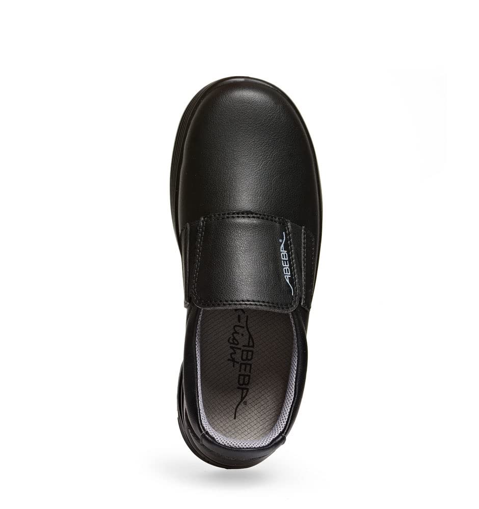 Abeba Slipper 711129 - x-Light, Mikrofaser, Schwarz, zertifiziert, Grösse 35 35 EU, 35 EU