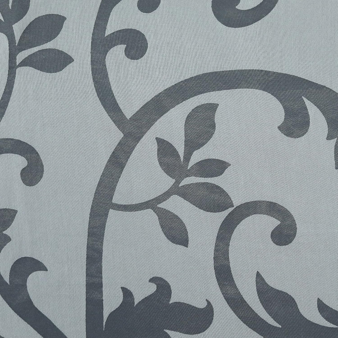 Joyswahl Raffrollo Ausbrenner Raffgardinen mit Schlaufen »Jessica« Gardinen BxH 100x140cm Grau 1er P