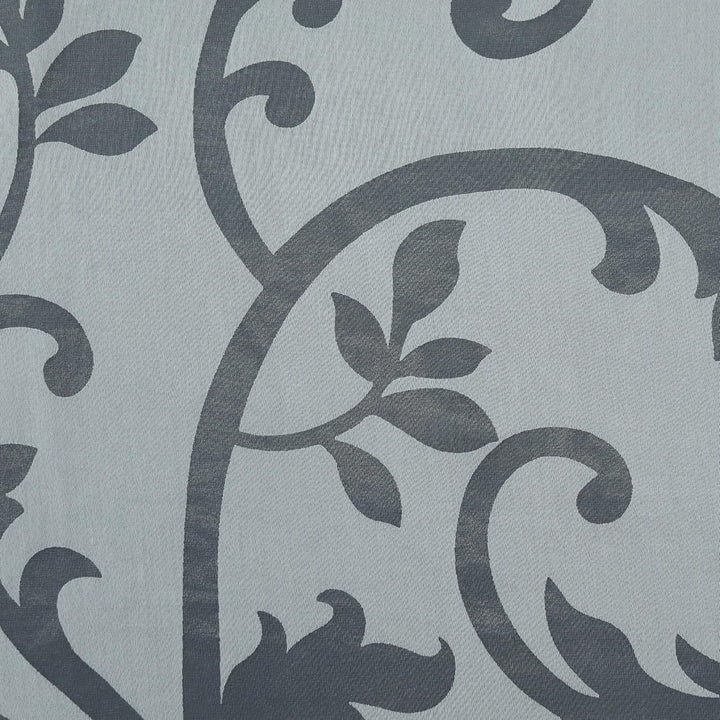 Joyswahl Raffrollo Ausbrenner Raffgardinen mit Schlaufen »Jessica« Gardinen BxH 100x140cm Grau 1er P