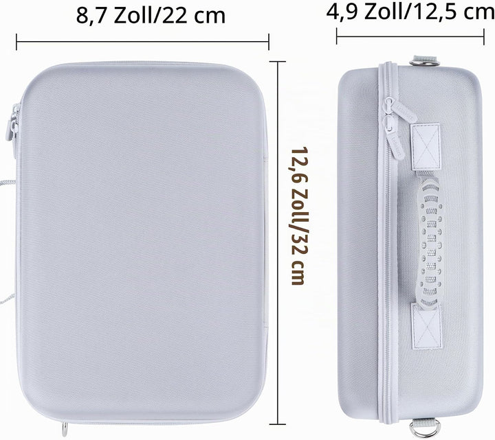 Lebakort Hart Schutzhülle Etui für Apple Mac Studio M4 Max Desktop Computer | Tasche für Mac Studio