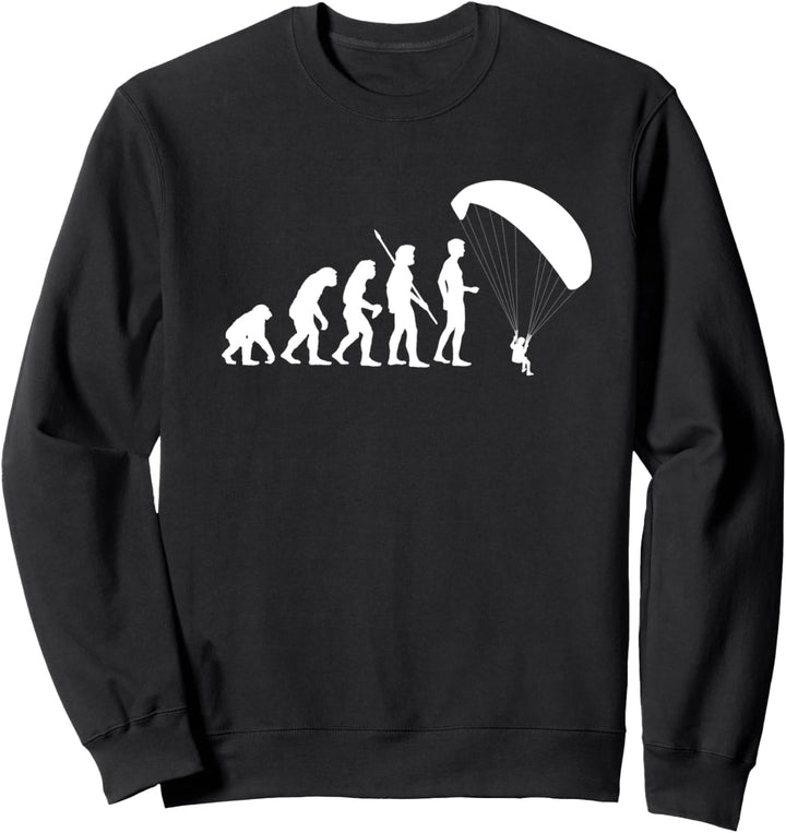 Evolution Gleitschirmflieger - Gleitschirmfliegen Sweatshirt
