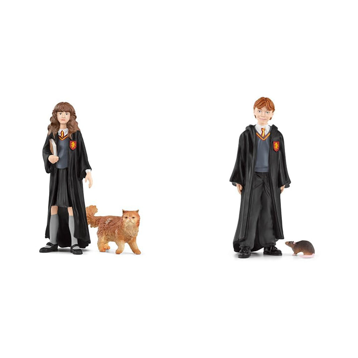 SCHLEICH 42635 Hermine Granger & Krummbein, ab 6 Jahren, Wizarding World - Spielfigur, 3 x 3 x 10 cm