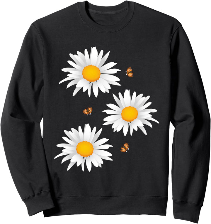 Gänseblümchen Blumen Natur Garten Massliebchen Sweatshirt