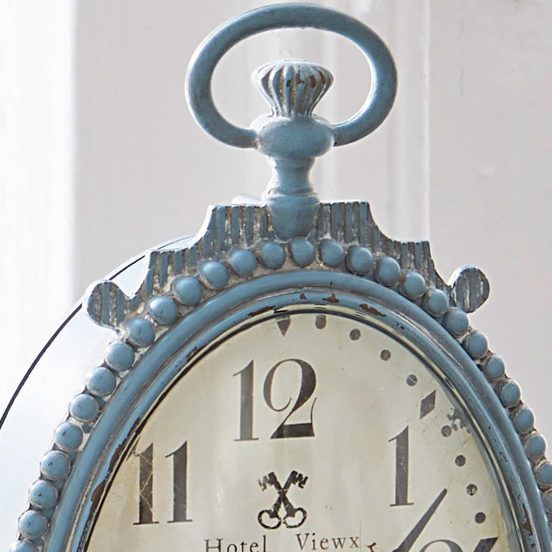 Loberon Uhr Michelet, Vintage-Charme, Antik Inspiriertes Ziffernblatt, Kunstvolle Rückseite, Zeitmes