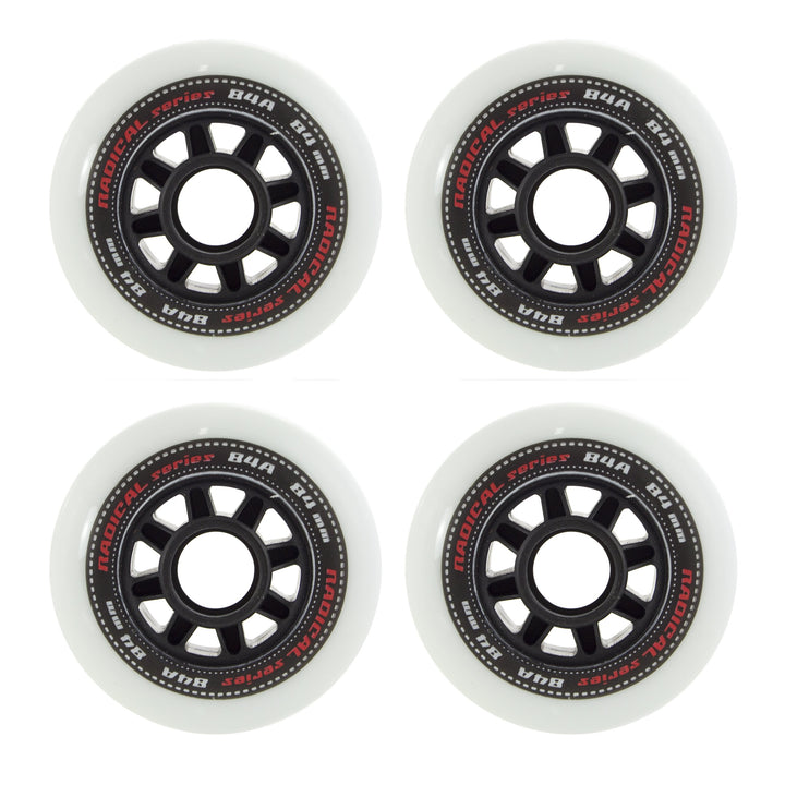 TEMPISH Radical 84x24 84A Ersatzräder, White, 84 mm