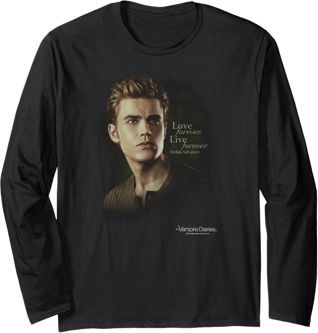 Vampire Diaries Stefan Forever Langarmshirt