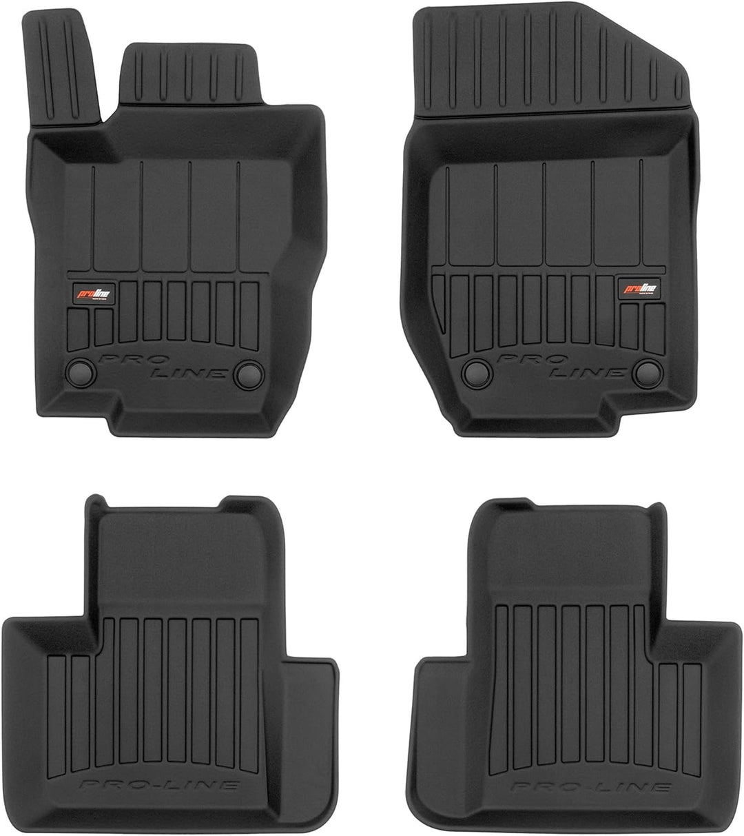 SMK Gummimatten auto fussmatten Satz für Mercedes GL X164 2006-2012 Erleben Sie einen neuen Standard