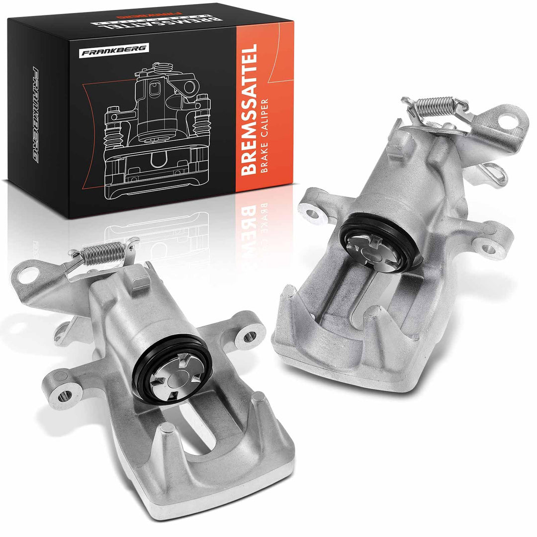 Frankberg 2x Bremssattel Bremszange Hinten Links Rechts Kompatibel mit Clio IV BH 2015-Heute Fluence