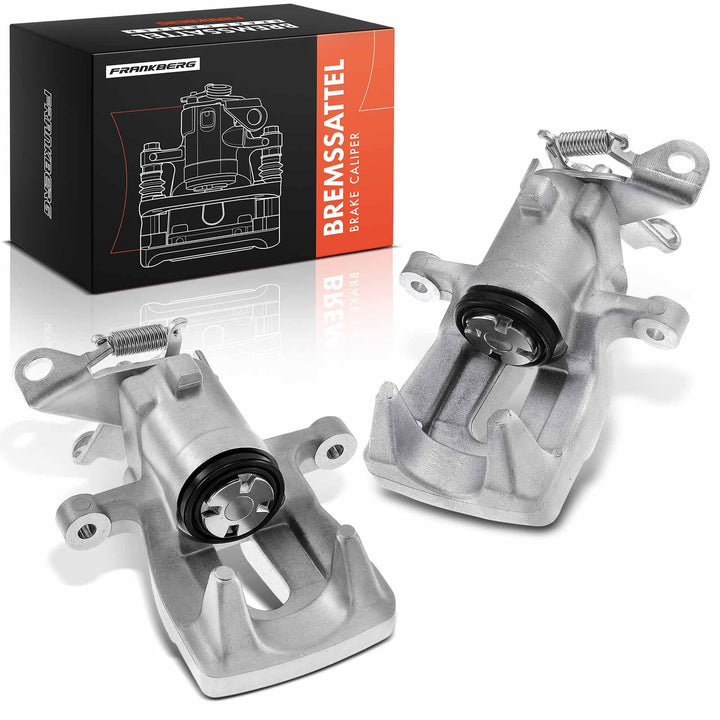 Frankberg 2x Bremssattel Bremszange Hinten Links Rechts Kompatibel mit Clio IV BH 2015-Heute Fluence