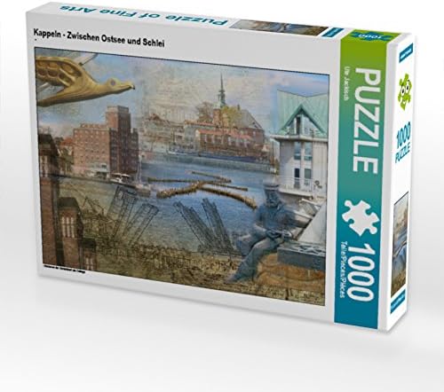 CALVENDO Puzzle Kappeln - Zwischen Ostsee und Schlei 1000 Teile Lege-Grösse 64 x 48 cm Foto-Puzzle B