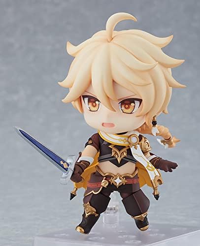 MERCHANDISING LICENCE Good Smile Genshin Impact Traveler (Aether) Nendoroid Actionfigur, Mehrfarbig