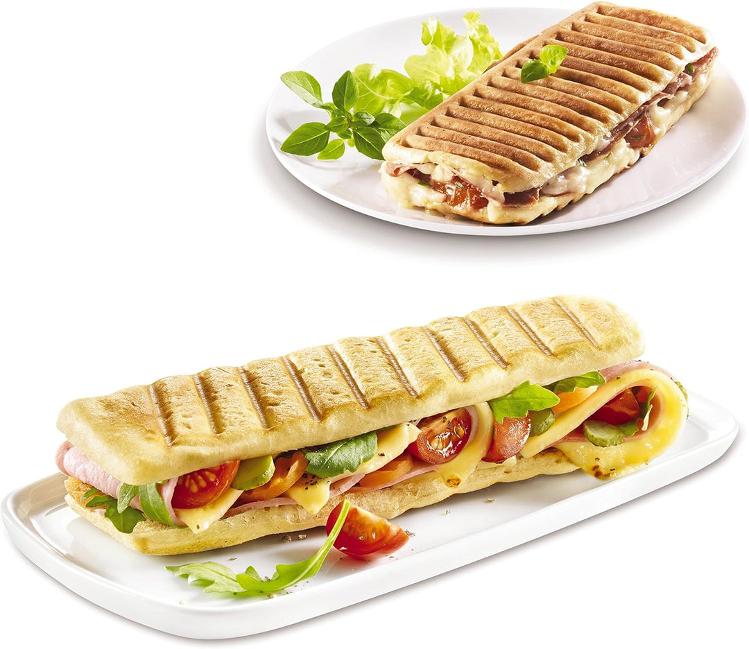 Moulinex SZ192D Croc Time – Sandwich-Maker, Heizplatten mit Antihaftbeschichtung