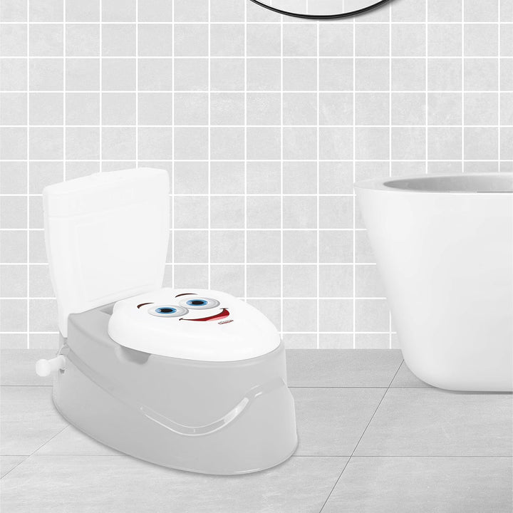 Töpfchen für Kinder ab 18 Monate, Kindertoilette mit herausnehmbarem Lerntöpfchen, Kinderklo mit Mus