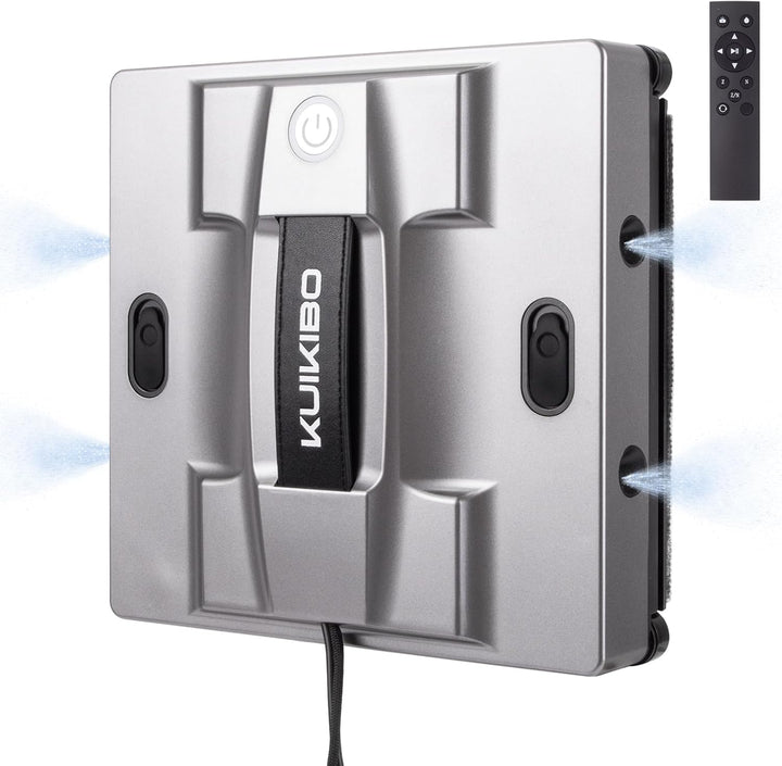 K2 Fensterputzroboter mit sprühfunktion 6000Pa Fensterroboter Geräuscharmer Fensterreiniger Roboter