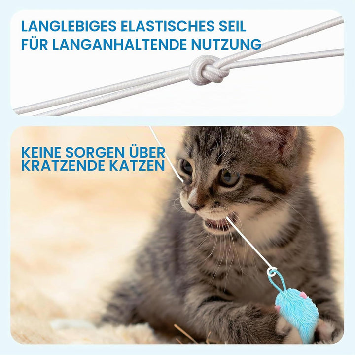 Aohcae Elektrisches Katzenspielzeug, Selbstbeschäftigung Katzenspielzeug Hängende Türrahmen Cat Toy,