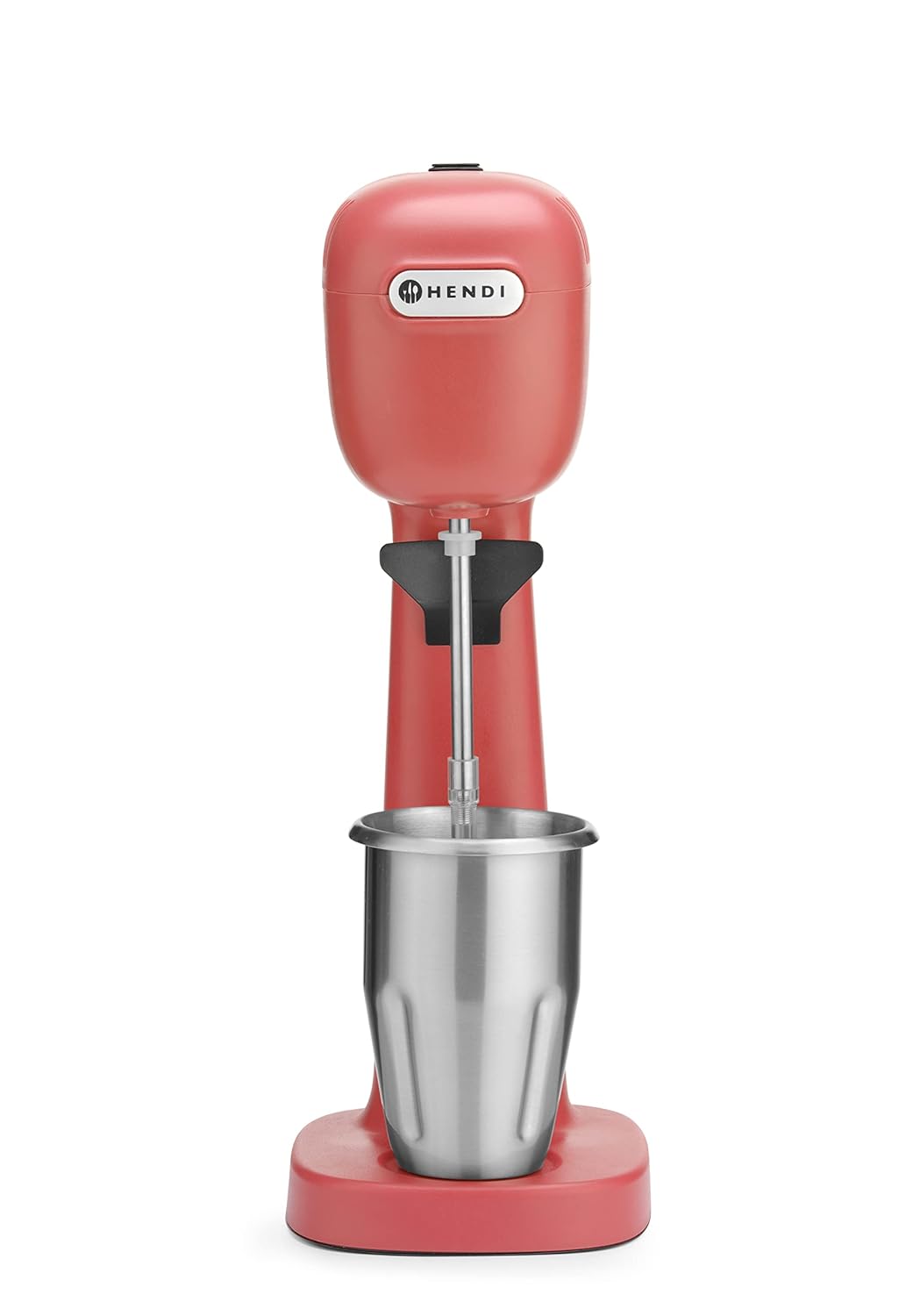 HENDI Getränkemixer, inkl. 2 Mischbecher, 4 Rührwerken, für Milchshakes, Freddo Cappuccino, Frappés,