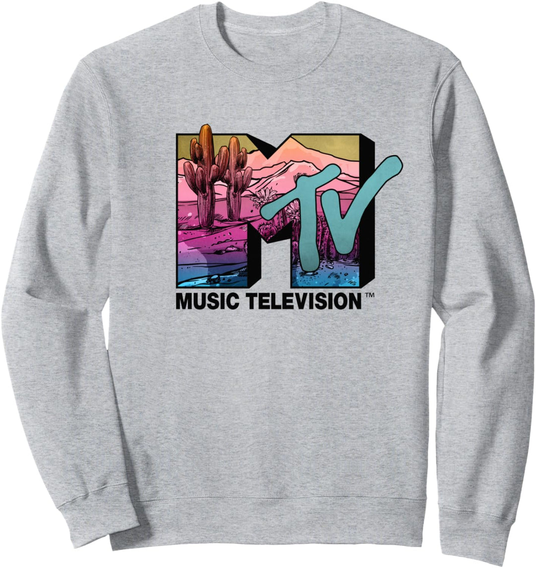 MTV Logo Dusk Evening Desert Sweatshirt