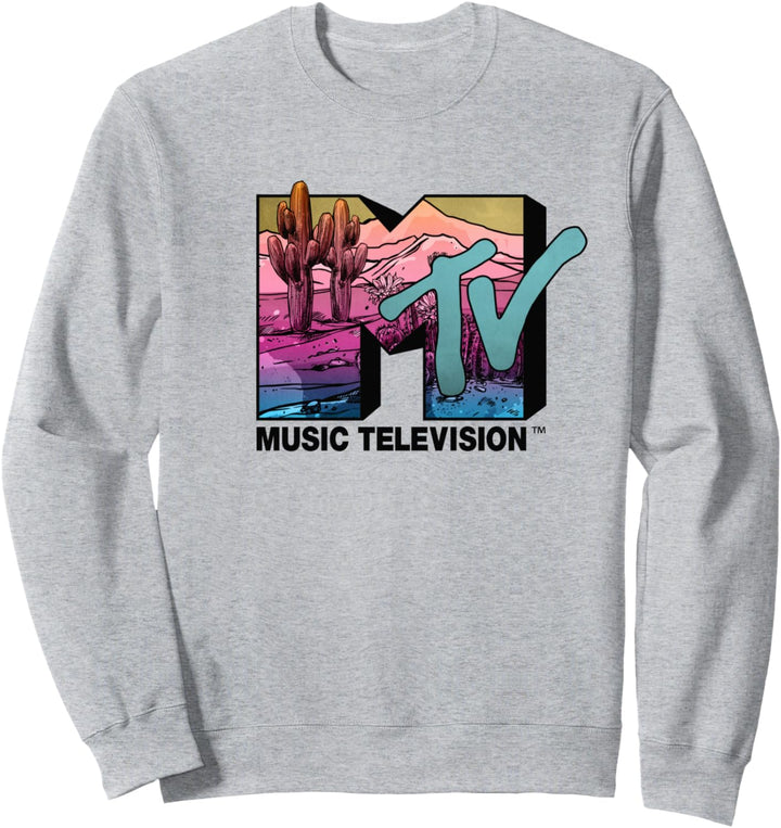 MTV Logo Dusk Evening Desert Sweatshirt