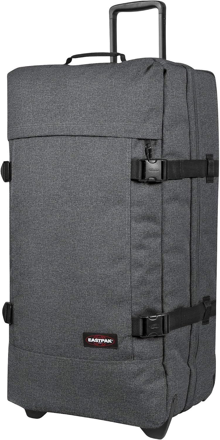 EASTPAK Tranverz Gepäck, Einheitsgrösse Black Denim Bundle mit M Koffer, 172 cm, Black Denim Bundle