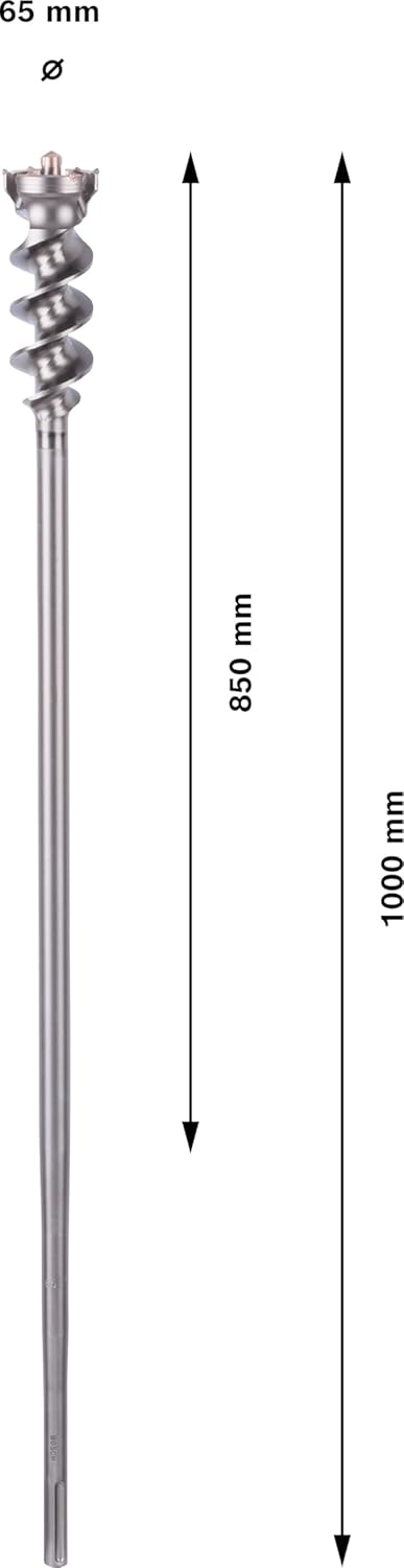 Bosch Professional Durchbruchbohrer SDS-max-9 Break Through (Ø 65 mm) 65 mm 1000 mm, 65 mm 1000 mm