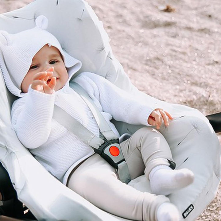 Original Dooky Seat Cover Schonbezug Dandelion für Babyschale Universalgrösse geeignet für 3 und 5 P