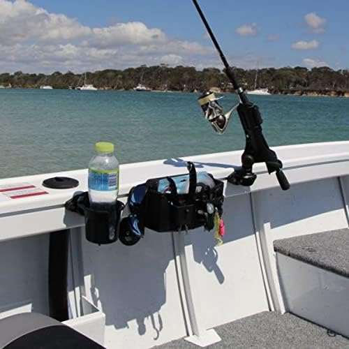 Railblaza Unisex-Adult ND-256 Tackle Caddy TRACMOUNT, Black, Standard