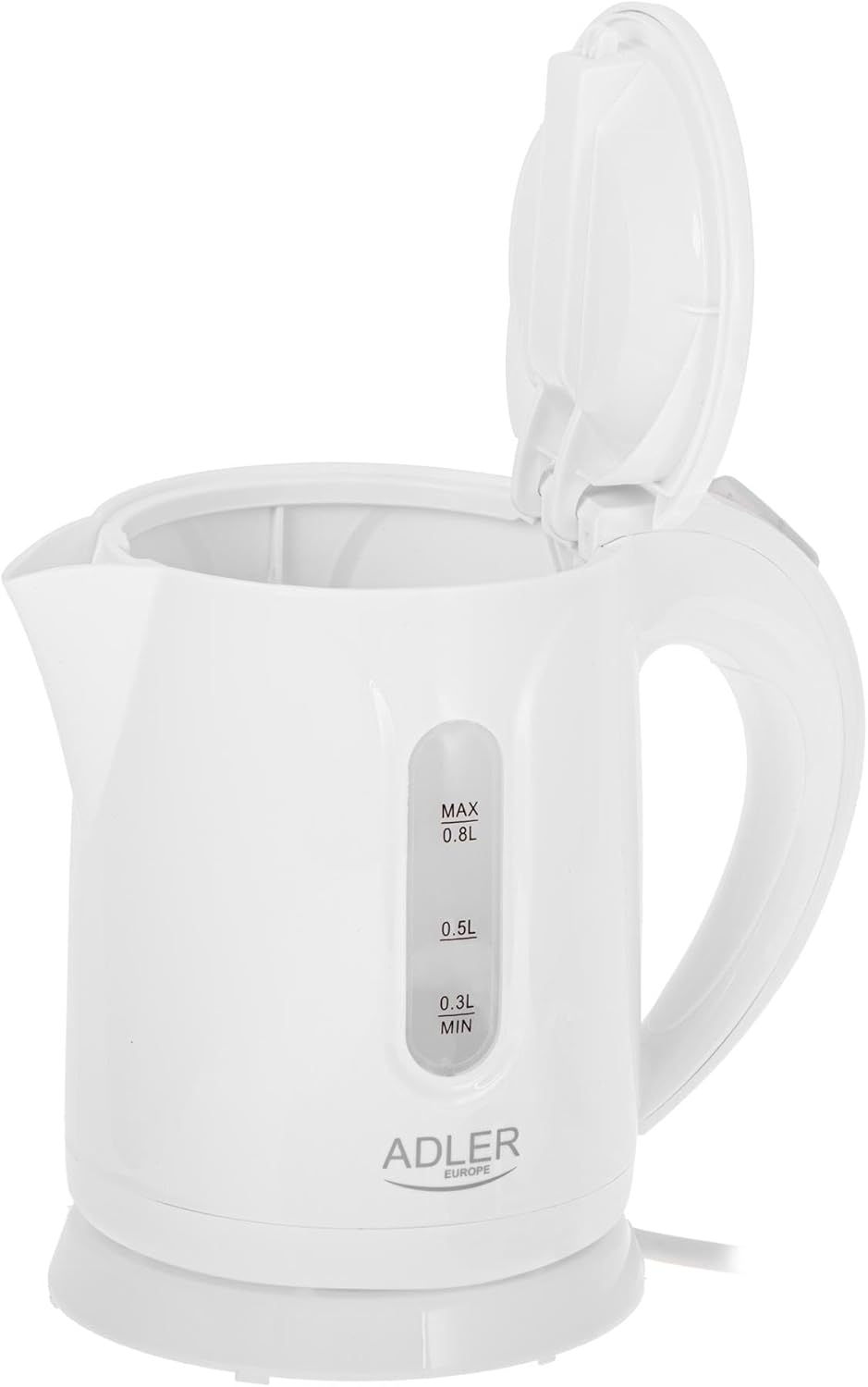 Adler ad 1371w AD 1371 Wasserkocher 0,8 L Weiss