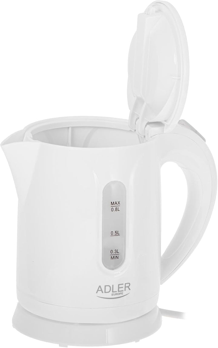 Adler ad 1371w AD 1371 Wasserkocher 0,8 L Weiss