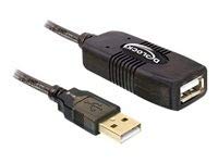 DeLOCK 2X Kabel USB 2.0 Verlaengerung, aktiv 15m 2 15m, 2 15m