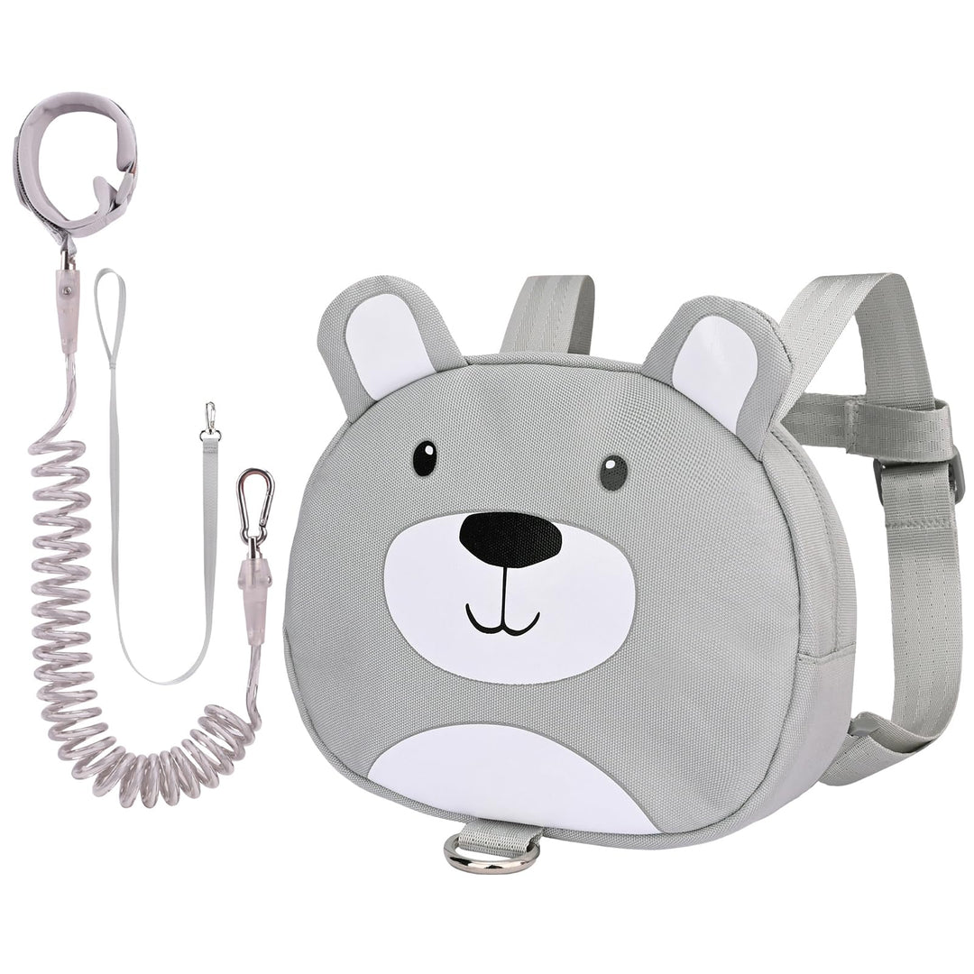 Bebamour Tier-Kleinkind-Rucksack mit Sicherheitszügeln, Mini-Tasche mit Sicherheitsleine für Kinder,