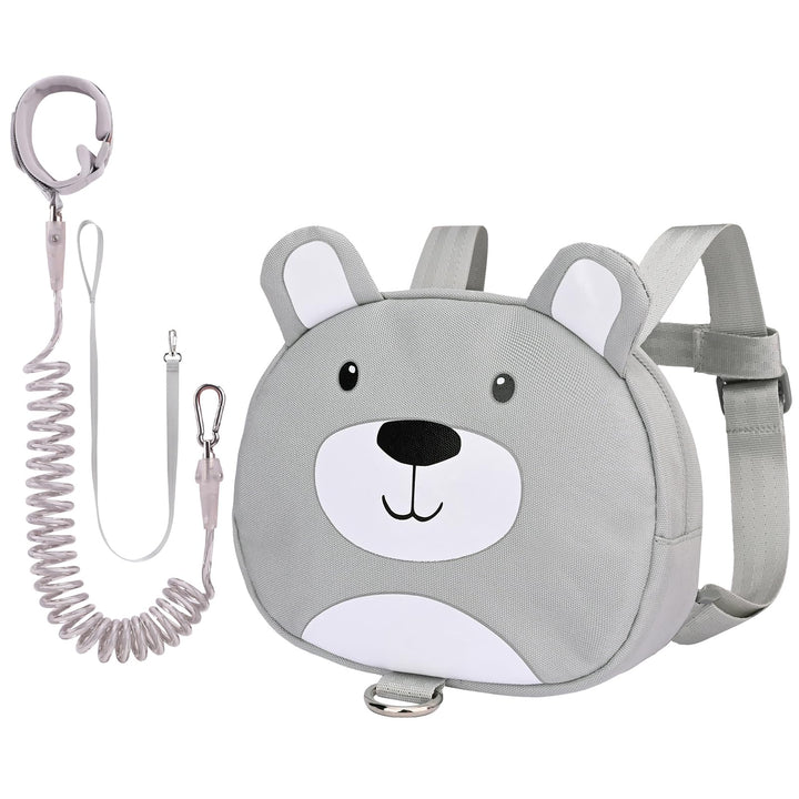 Bebamour Tier-Kleinkind-Rucksack mit Sicherheitszügeln, Mini-Tasche mit Sicherheitsleine für Kinder,