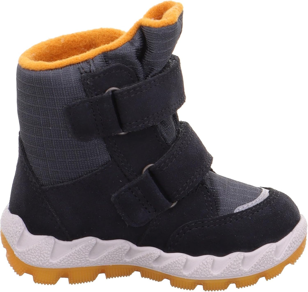 Superfit Jungen Icebird Schneestiefel 28 EU Weit Grau Gelb 2000, 28 EU Weit Grau Gelb 2000