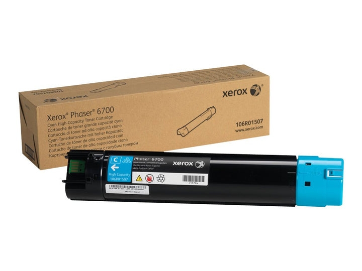 Xerox 106R01507 Phaser 6700 Tonerkartusche cyan hohe Kapazität 1er-Pack