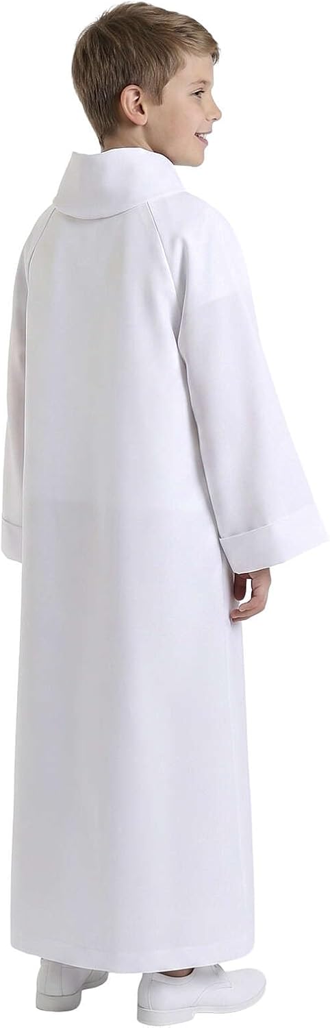 Holyart Erstkommunionalbe Weiss, 125 cm (49 inc.), 125 cm (49 inc.)