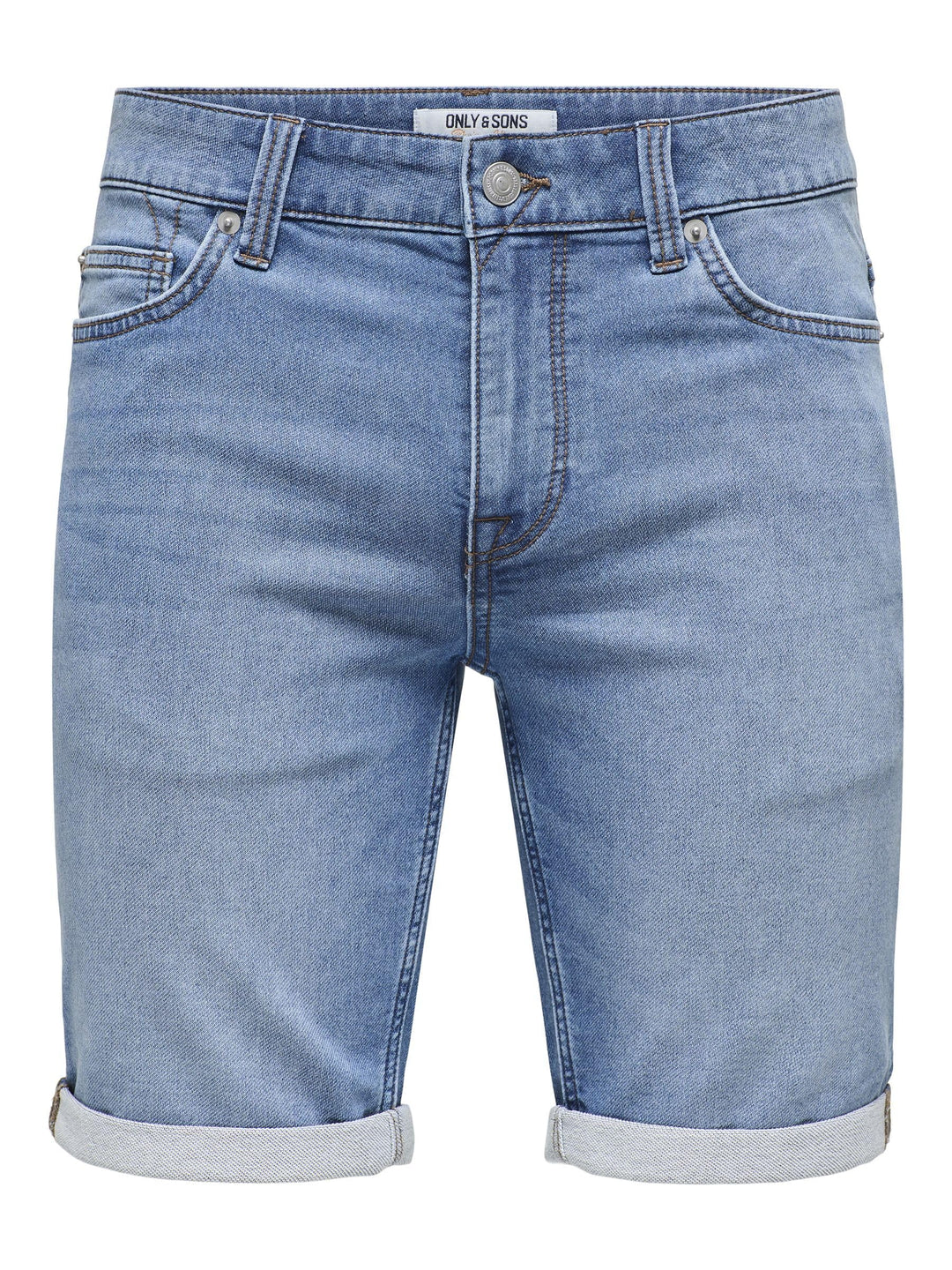 Herren O&S Denim Capri Jeans Shorts 3/4 Bermuda Pants Sommer Hose Kurze Freizeit Trousers ONSPLY XS