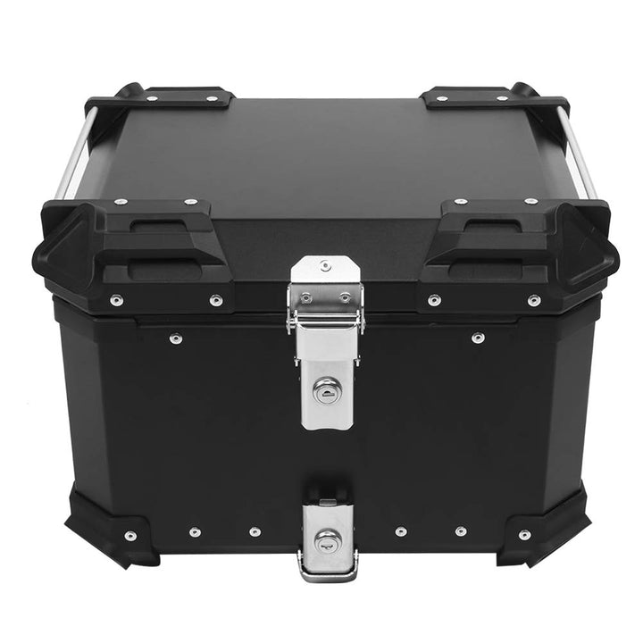 BigKing Motorrad Topcase 45L – Wasserdichter Motorradkoffer mit Schloss & 2 Schlüsseln, Universal He