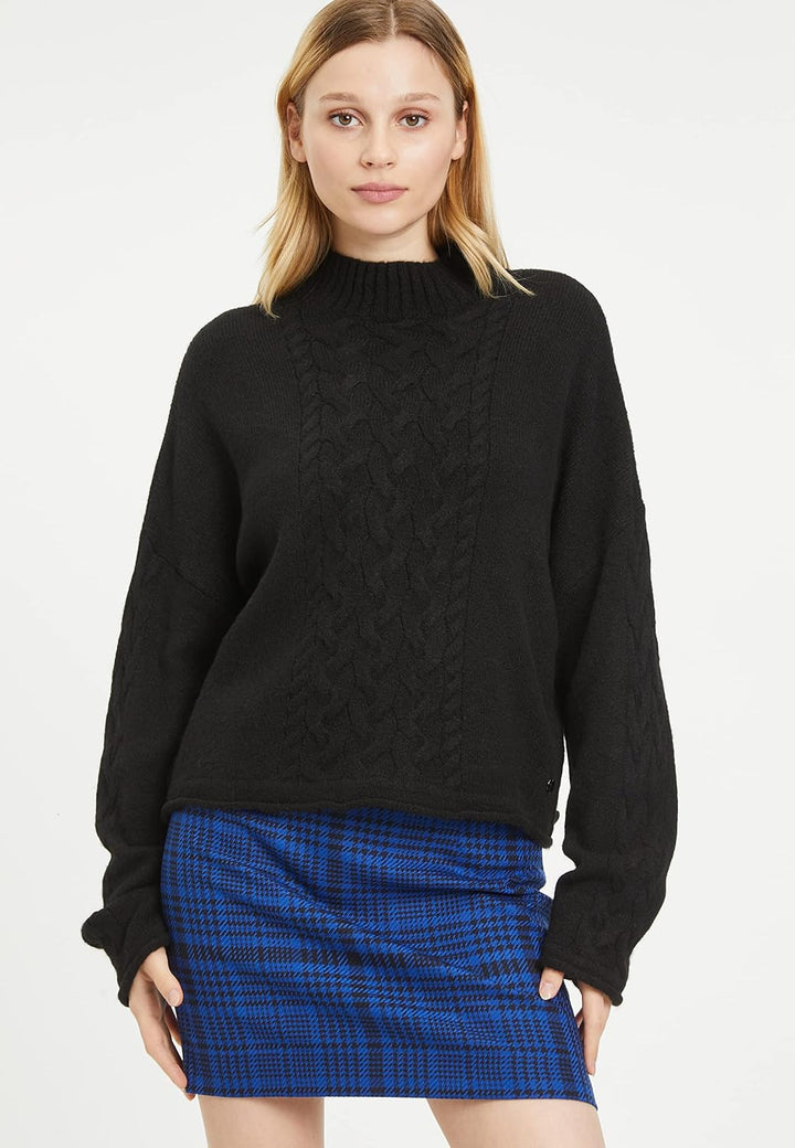 Tamaris Damen Balje Pullover 40 Black Beauty, 40 Black Beauty