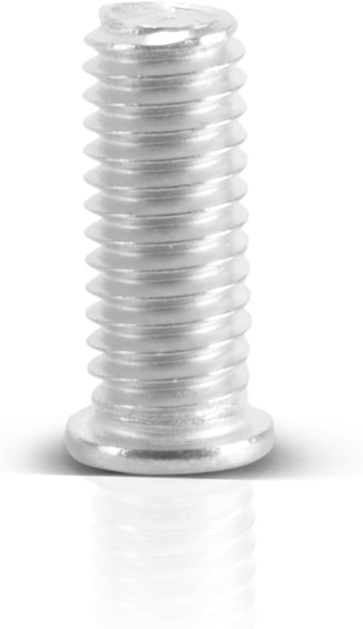 STAHLWERK 2 x Aluminium Schweissbolzen M6 Gewinde 100er Set, Smart Repair Zubehör für Ausbeulspotter