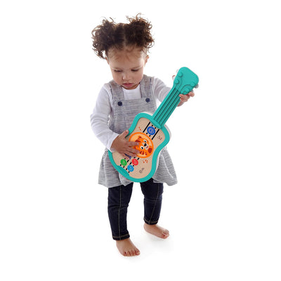 Baby Einstein 12609 Hape Sing & Strum Magic Touch Ukulele, Musikspielzeug aus Holz, mit 6 Melodien u