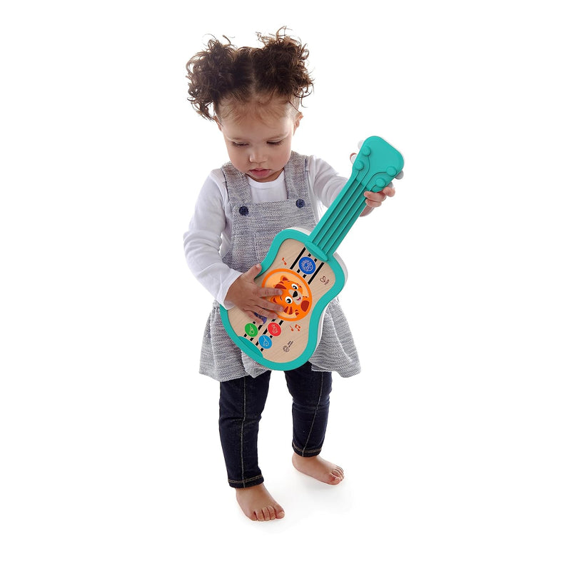 Baby Einstein 12609 Hape Sing & Strum Magic Touch Ukulele, Musikspielzeug aus Holz, mit 6 Melodien u