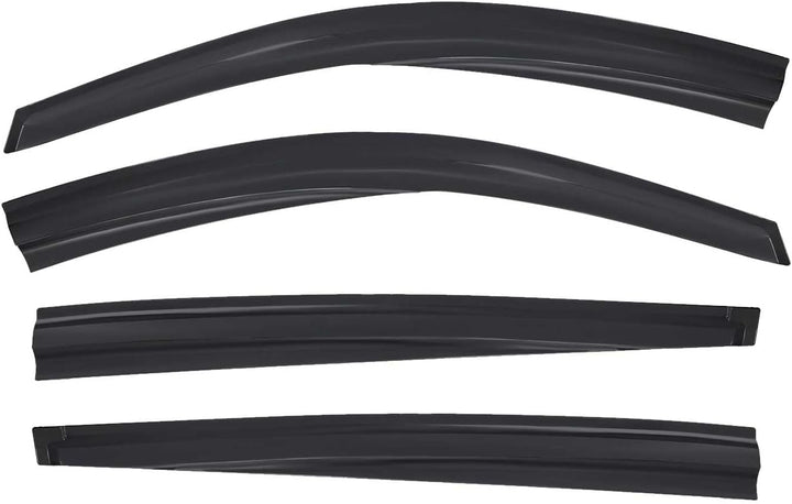 OMAC Windabweiser Regenabweiser kompatibel mit Mitsubishi L200 IV 2007-2014 Acryl Windschutz 4X